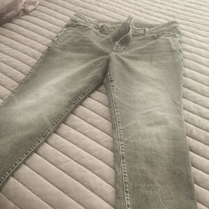 Express Men's Faded Black Slim Jeans